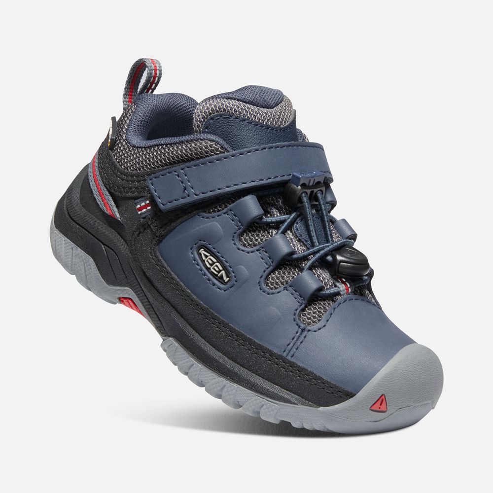 Chaussure de Randonnée Keen Enfant Bleu | Targhee Waterproof | QWBFM-6219